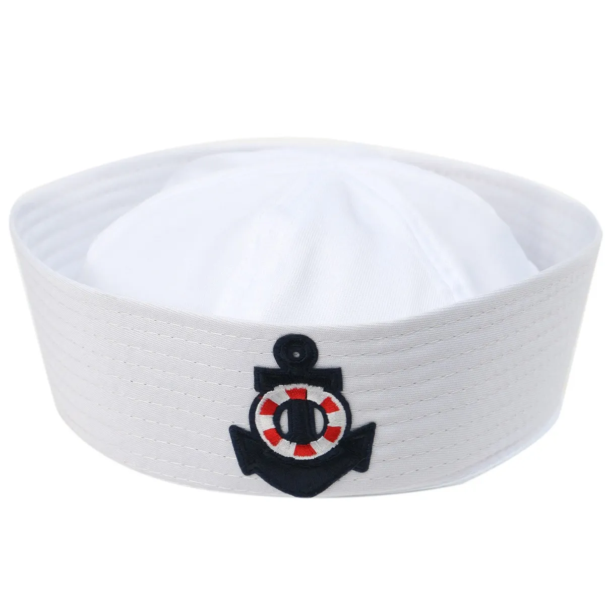 kids white sailor hat