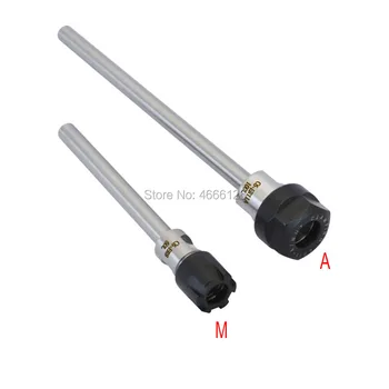 

1Pcs C6 ER8 ER11 60L 100L collet chuck ER extension rod for CNC deep machining milling straight shank extension rod