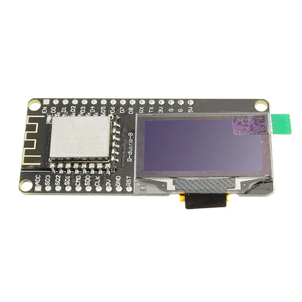 Оптовая продажа Nodemcu Wi-Fi и ESP8266 NodeMCU + 1,3 дюймов OLED доска белый с 1 шт. 10 Pin и 16 Pin