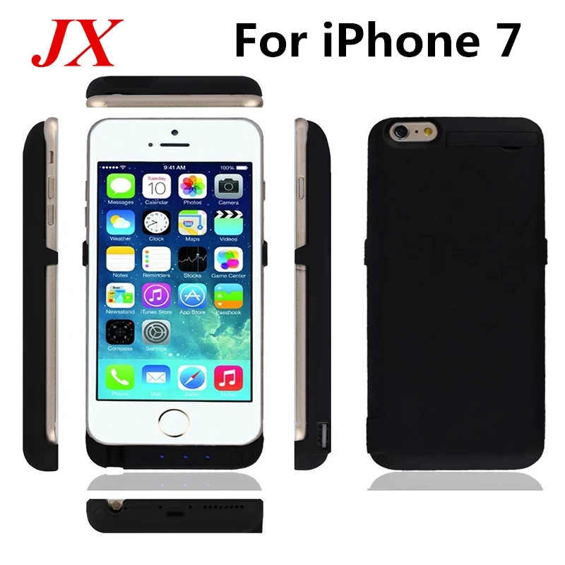 

10000 Mah Power Case For Apple iPhone 7 Battery Charger Case Backup Cover Pack Smart Power Bank For iPhone 7 Battery Case