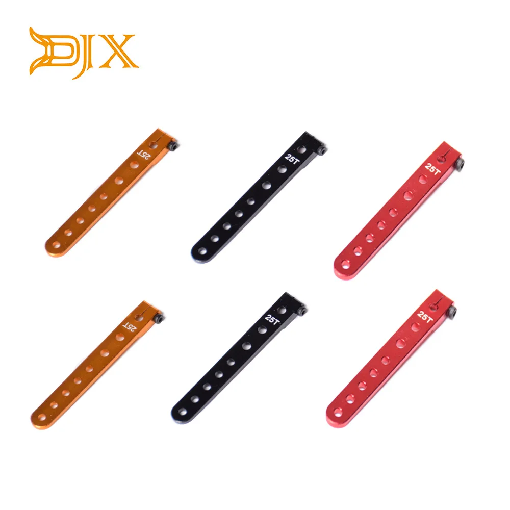 DJX 5 шт. Алюминий 25T серво для всех 1:10 2WD/4WD ECX331007|Детали и аксессуары| |