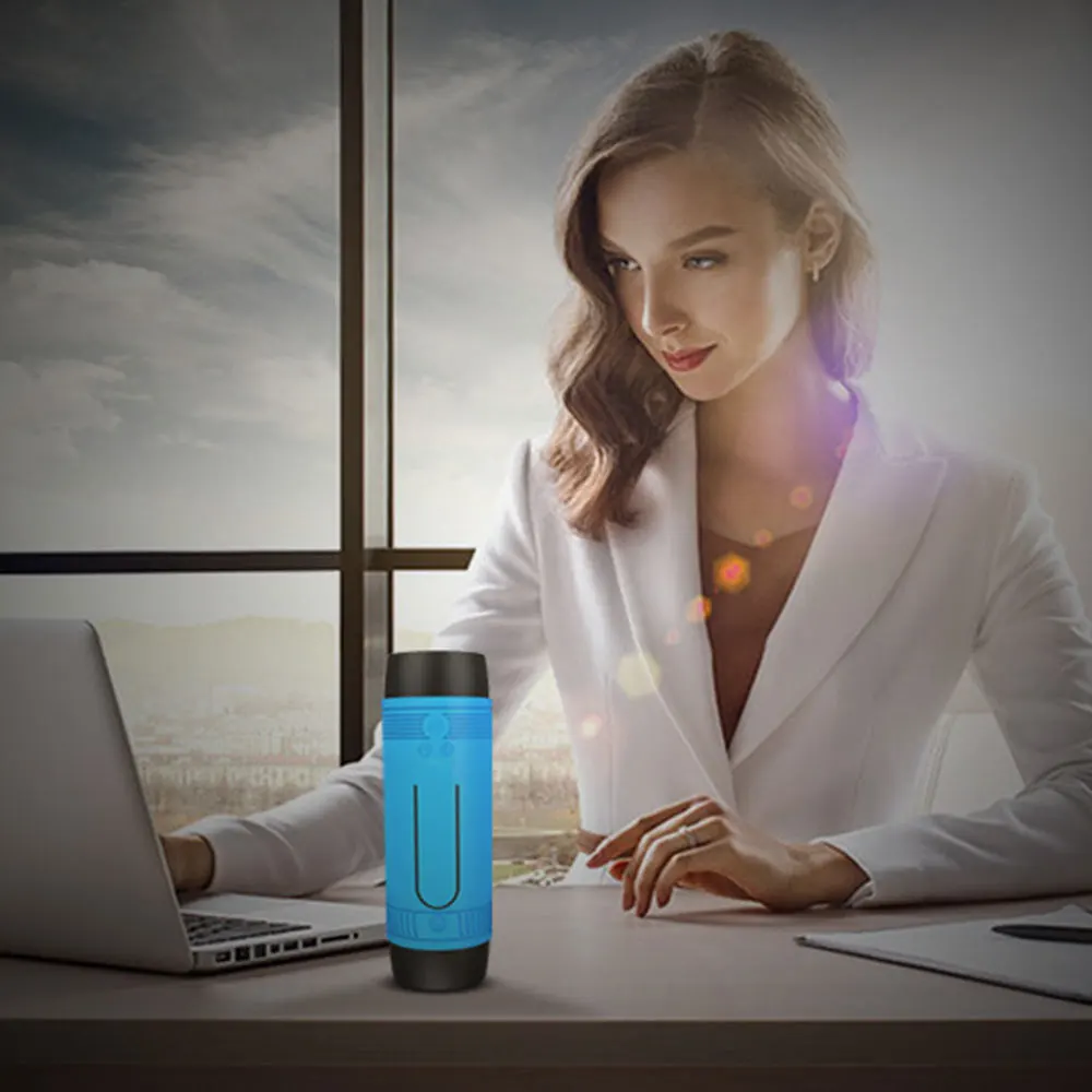 Стерео портативный беспроводной Bluetooth динамик с велосипедным держателем