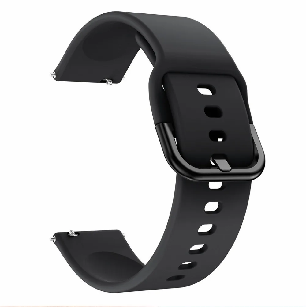 Sports Soft Silicone Replacement Band Strap Sport Watch Strap Silicone Wrist Strap for Samsung Galaxy Watch active