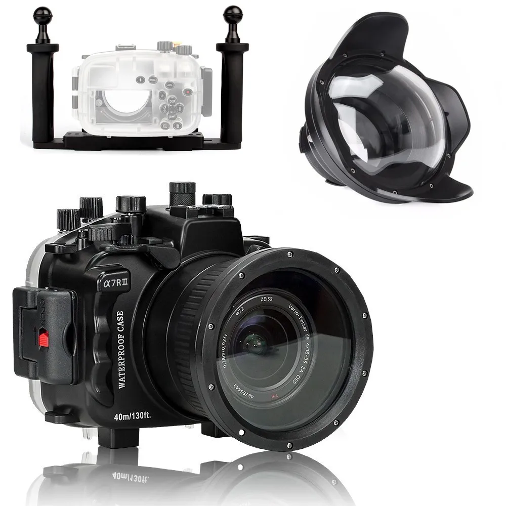 Чехол для подводной камеры Seafrogs 40 м/130 футов для камеры sony A7 III A7R III A7M3 A7RM3