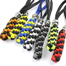 1 шт. зонтик Плетеный подвесной Зонт веревка Скелет Кулон Скелет нож осень DIY ручной кулон Открытый EDC инструмент