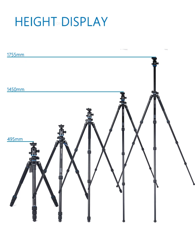 Benro GPA268TB2 штатив алюминиевый монопод для камеры штативы для камеры 4 секции B2 головка Максимальная загрузка 12 кг DHL