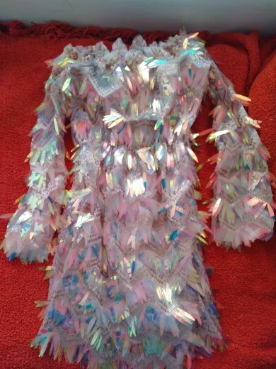'Start The Show' Festival Sequin Dress photo review