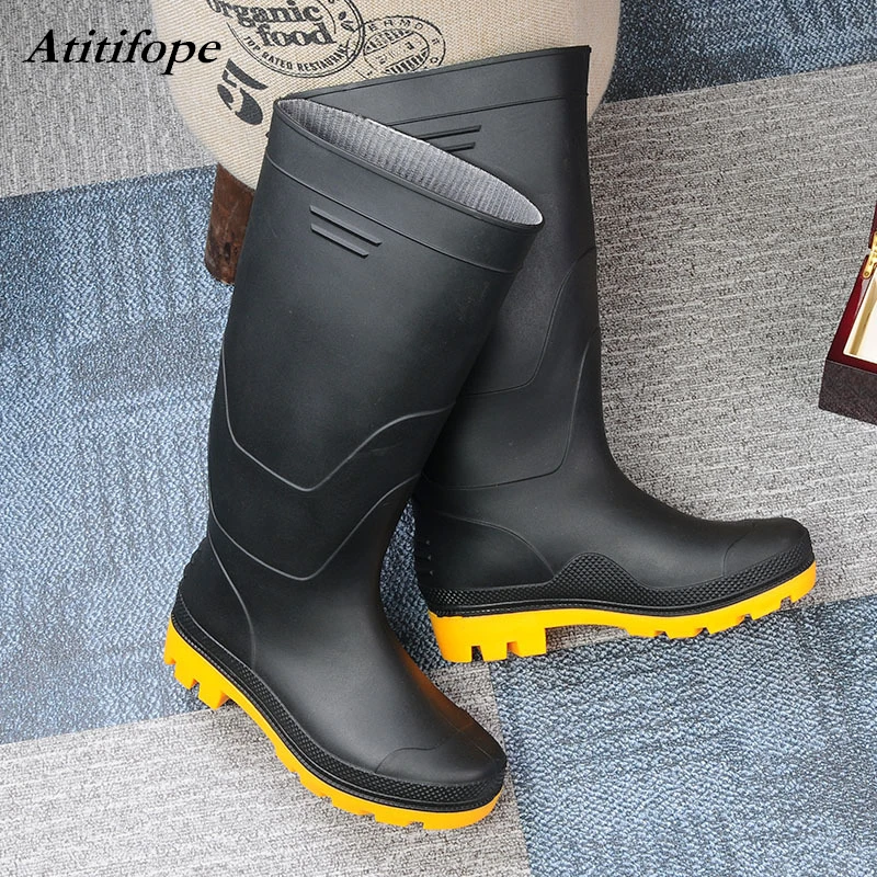 rubber work boots for men