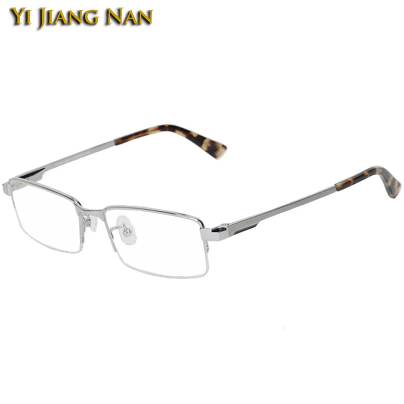 

Yi Jiang Nan Top Quality Titanium Men Optical Glasses Frame Spring Hinge Eyeglass Prescription Spectacles No Nickol EU Eyewear