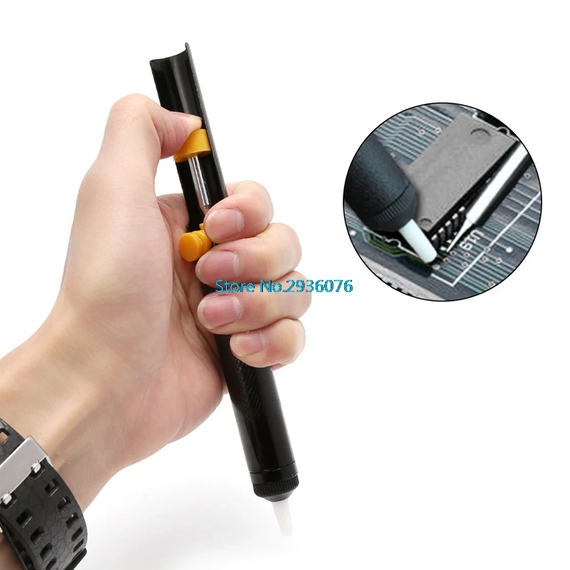 

Desoldering Pump Suction Tin Soldering Iron Sucker Desoldering Gun Pen Desoldering Pump Hand Tool