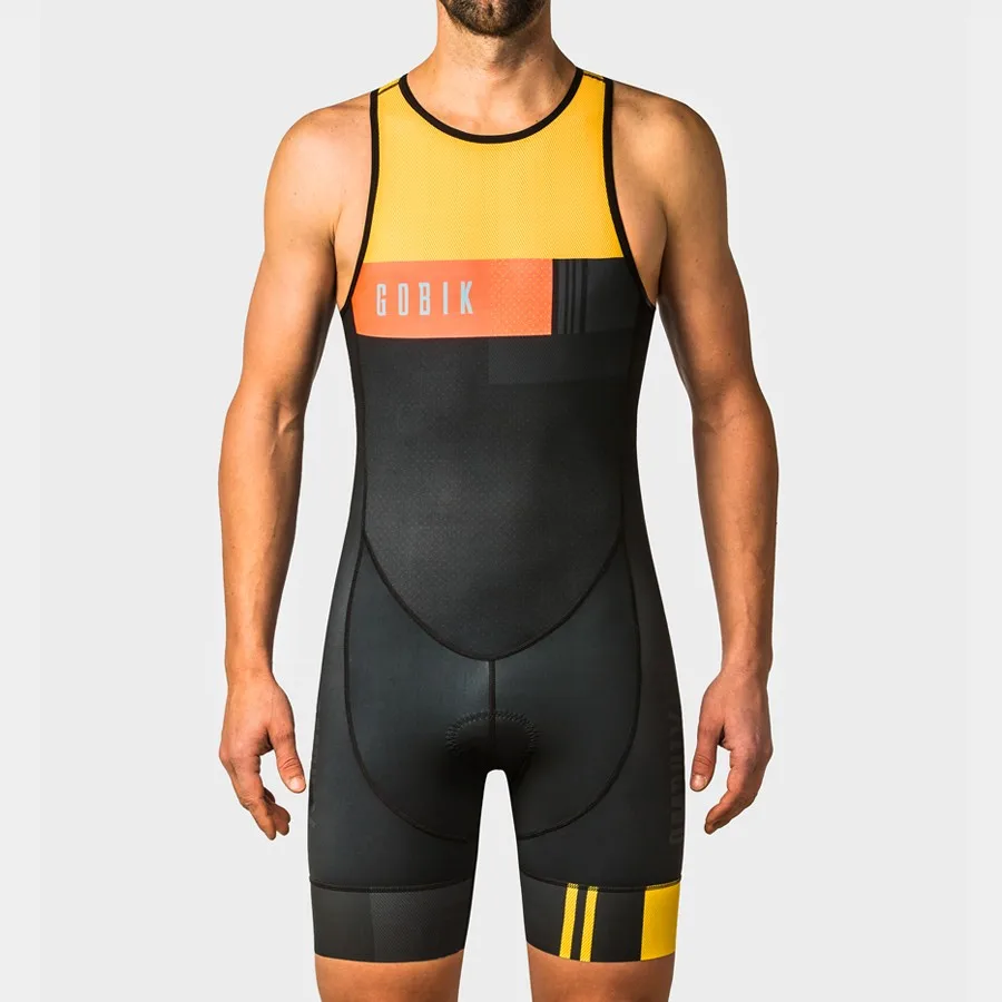 

gobik factory team lycra skin suit body custom cycling clothing set ropa ciclismo bicicleta running wear triatlon swimwear kits