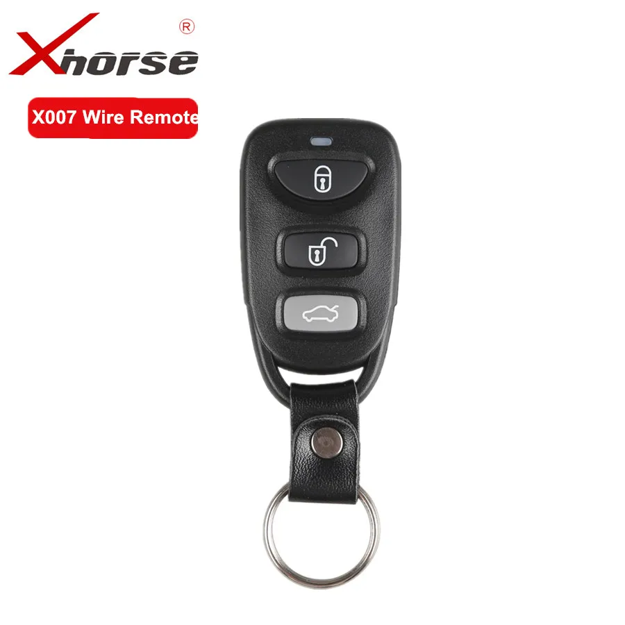 

Xhorse English Universal Remote Key for VVDI2 and VVDI Key Tool X007 Wire Remote Key For Hyundai 3 Buttons 10 pcs/lot