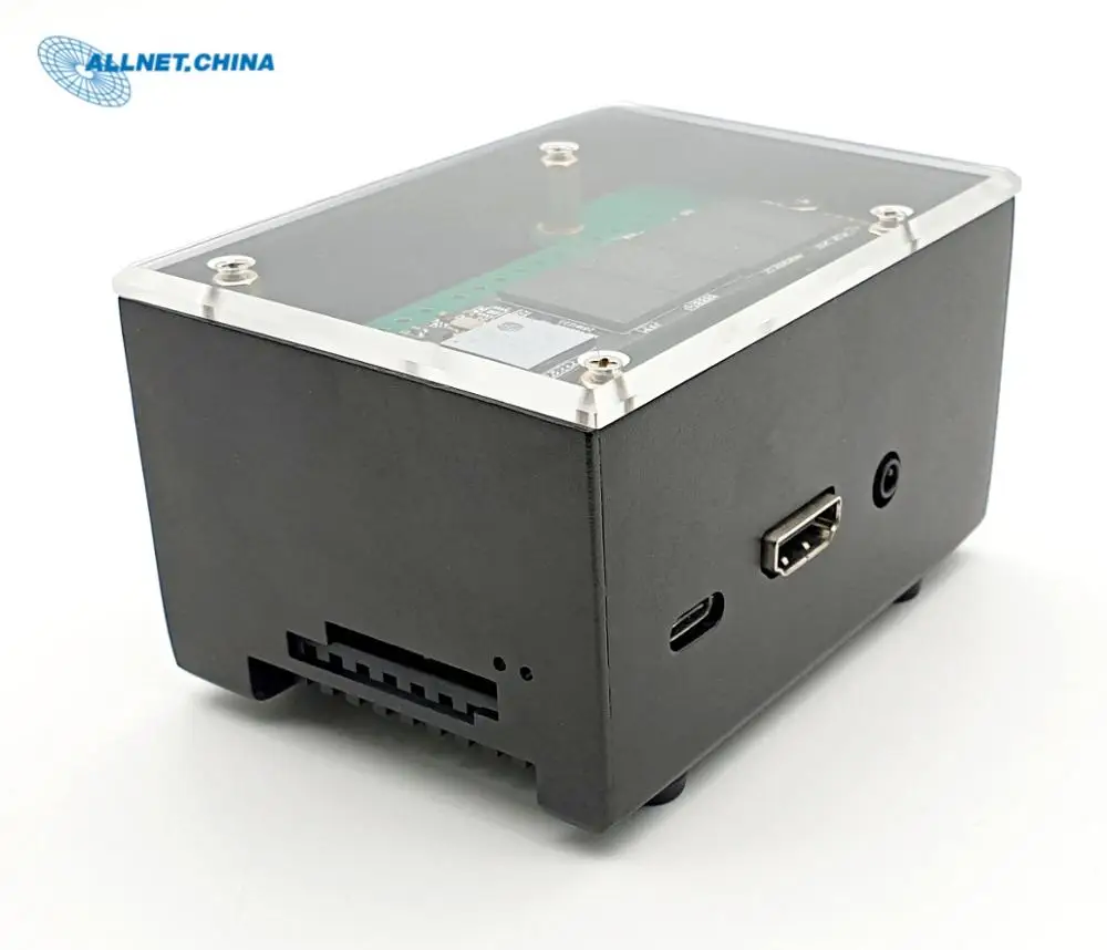 Стартовый алюминиевый корпус ecoPI для RK3399 макетная плата ROCK PI 4|Аксессуары