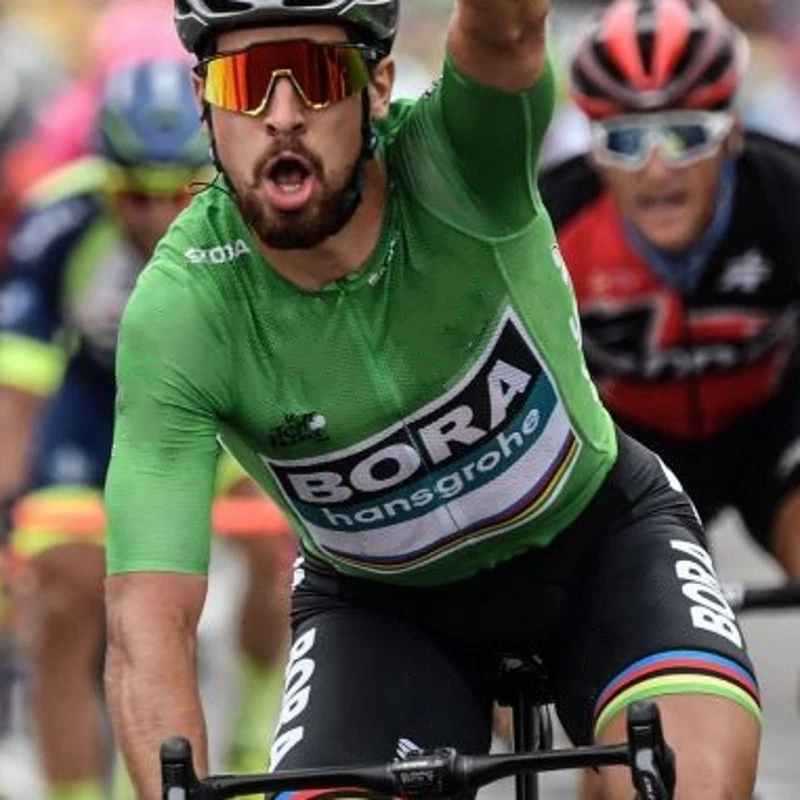 

2018 tour de france green champion honer team peter sagan cycling jersey sets summer Short sleeve bike cloth MTB Ropa Ciclismo