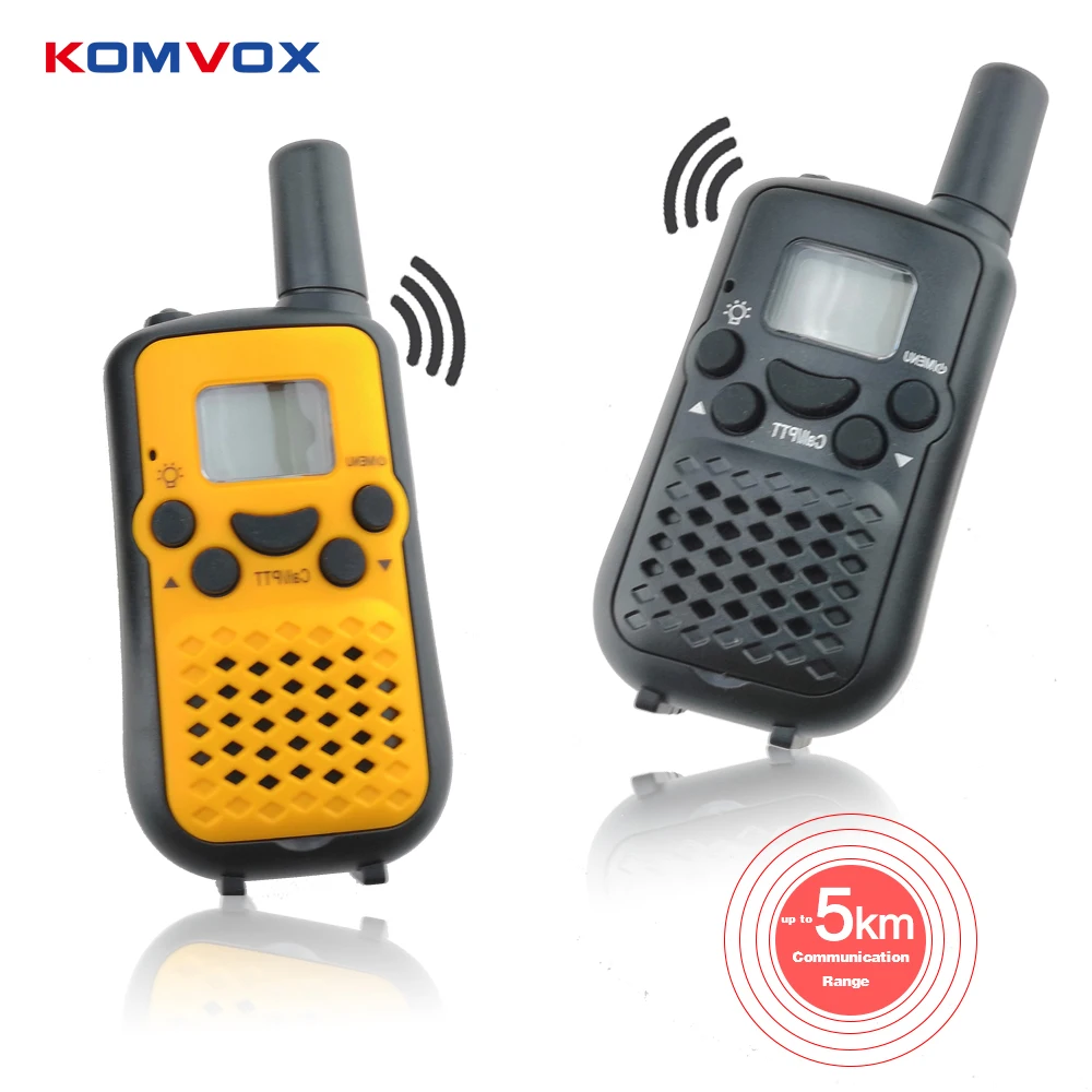 

Two Way Radio Mini Walkie Talkie 0.5W FRS UHF 400-470MHZ 8/22CH VOX PTT LCD Display Two Way talkie-walkie Intercom for Children