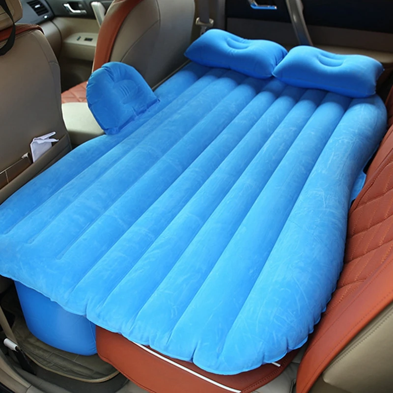 Coche automotriz colchón de aire cama de viaje inflable colchón de aire cama sofá cojín del asiento de buena calidad para bmw e87 f34