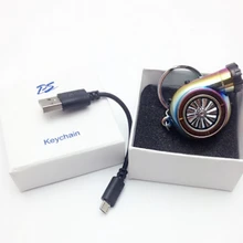 Светодиодный автомобиль турбина на высоком каблуке 11 см* 4 см* 2,5 см сигарета с зарядкой от usb зажигалка брелок