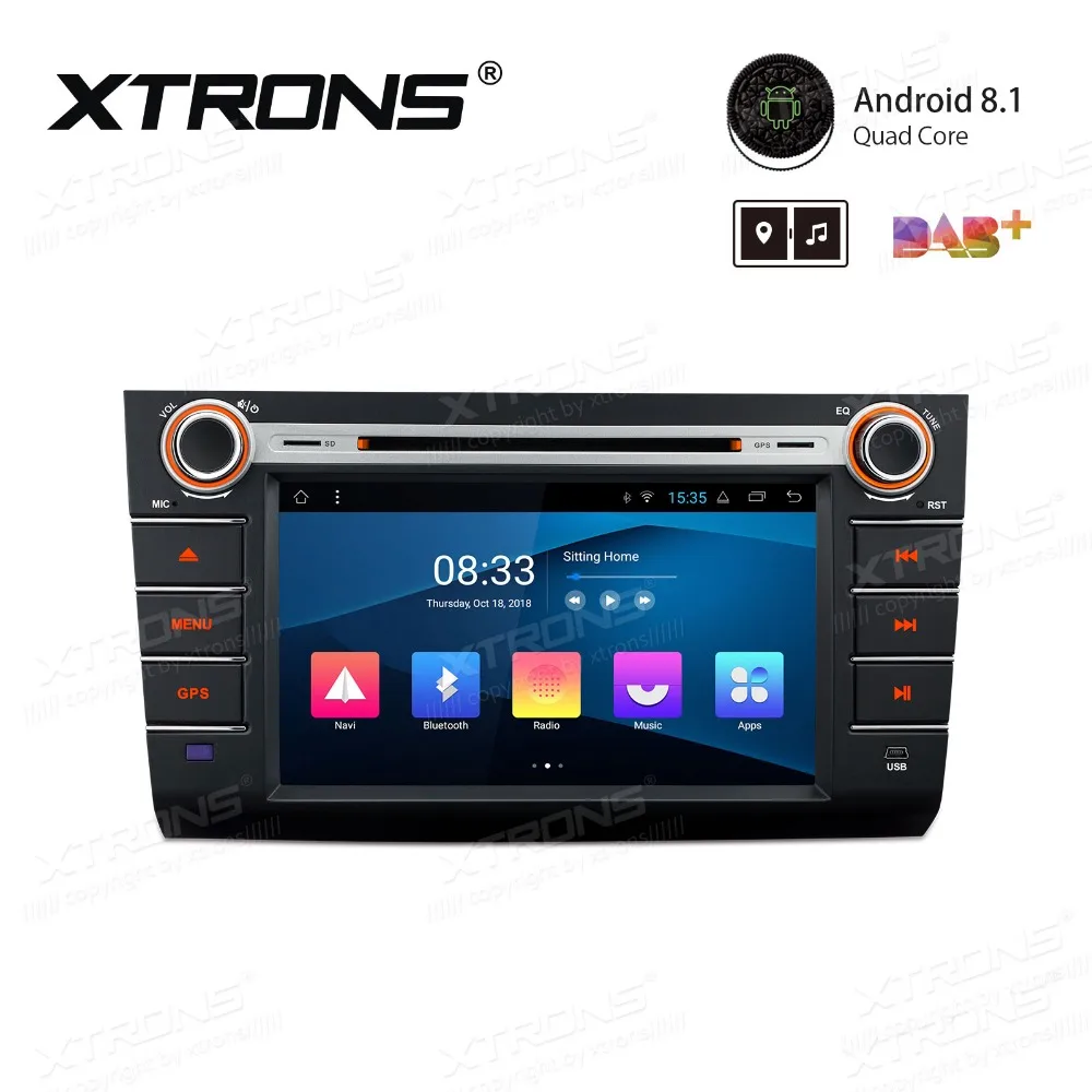 XTRONS " Android 8,1 dvd-плеер автомобиля радио стереосистемы RCA gps навигация для Suzuki Swift 2004 2005 2006 2007 Dzire 2008 2009 2010