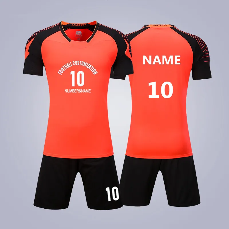 

Men Women Soccer Jerseys Sets Survetement Football Uniforms Sport Kit Futbol Training Sweat Shirts Suit Tracksuits Custom Print