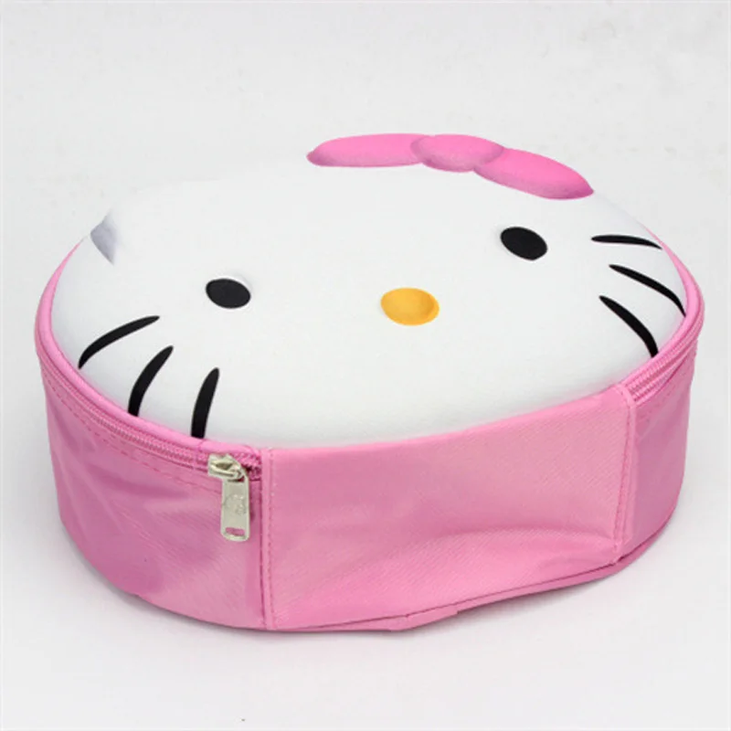  Portable Cute Hello Kitty Doraemon Cosmetic Organizer Waterproof Insulation Storage Travel Bag Cart