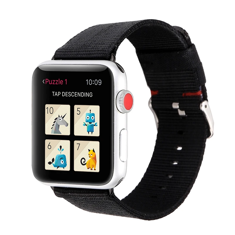 

For Apple watch band Simple and stylish Nylon canvas strap iWatch Band Series1 /2/3/4 38/40mm 42/44mm
