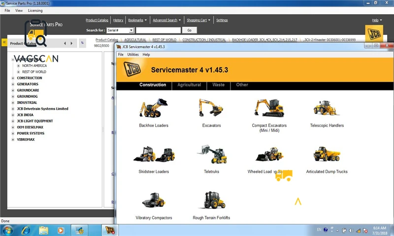 Экскаватор строительство диагностический инструмент для JCB электронный Услуги инструмент JCB servicemaster запасных частей+ T420 ноутбук