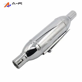 

Universal Retro Exhaust Muffler Pipe Vintage Vertical for Harley Davidson Sportster Touring Electra Glide Cafe Racer