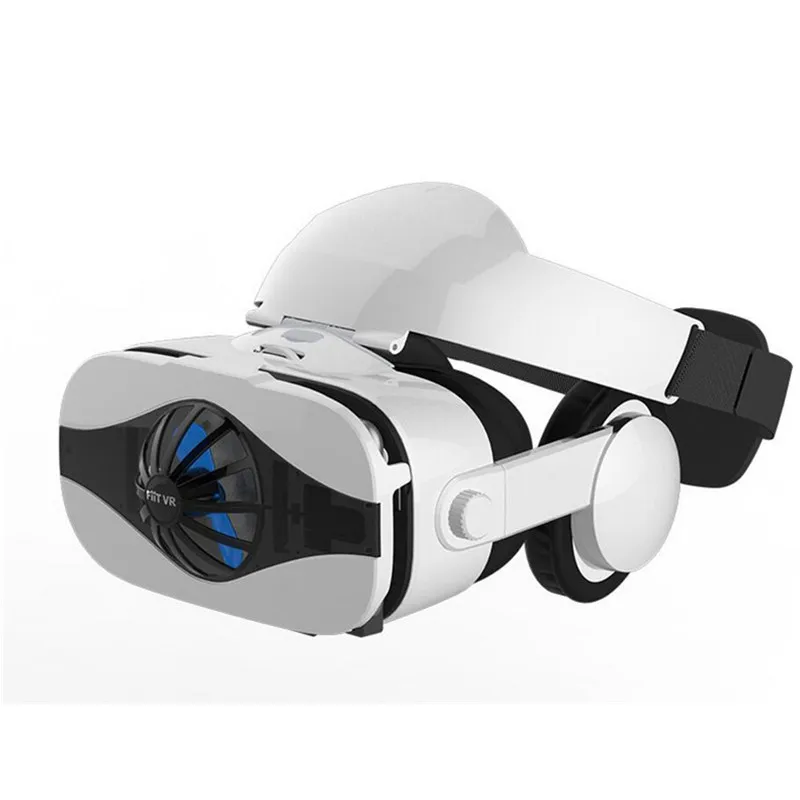 Очки виртуальной реальности 3D VR очки коробка гарнитура зритель глаз трав джойстик для телефона Oculus Rift Google Cardboard PK Htc Vive - Цвет: VR Only