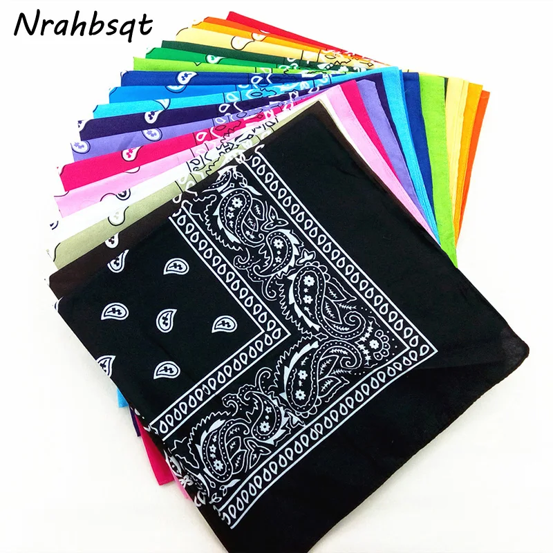 

NRAHBSQT Women Men Print Bicycle Bandana Scarf Outdoor Riding Multi-function Head Wrap Scarves Square towel Male Female TJ006
