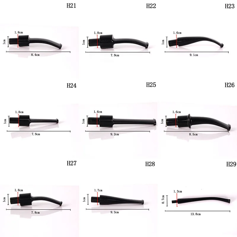 

1Pcs Fashion Acrylic mouthpiece Pipe fittings Combustion Piece Gift