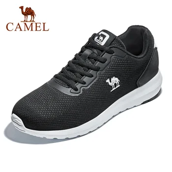 

CAMEL Men Women Running Shoes Breathable Jogging Fitness Sports Stability Lightweight Anti-slip Platform Couple