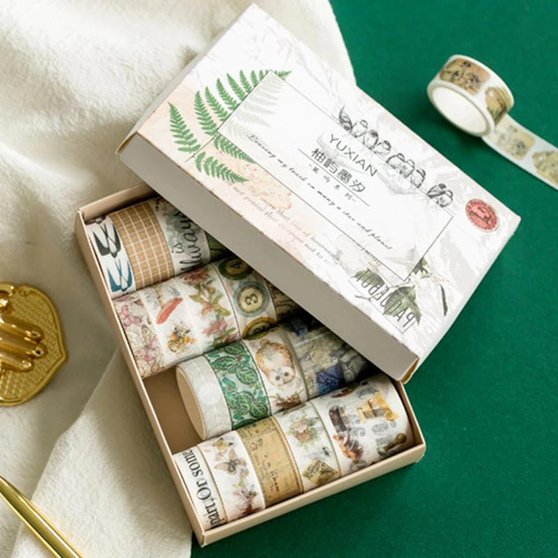 

10/15/30mm 20 roll Wagami Making Tape Flower Unicorn Cat Japanese Washi Tape Diy Scrapbooking Sticker School Office Supply