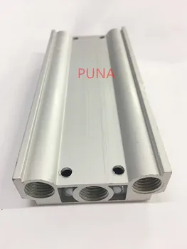 

Free shipping 4v210-08 4V210 4V220 4A110 4A120 Valves Air Exhaust Manifold 200M-8F Pneumatic Base 8pcs Solenoid Valve Plate