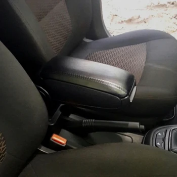 

For Lada Vesta 2015-2019 car armrest with inner boxing black color PODLVES15