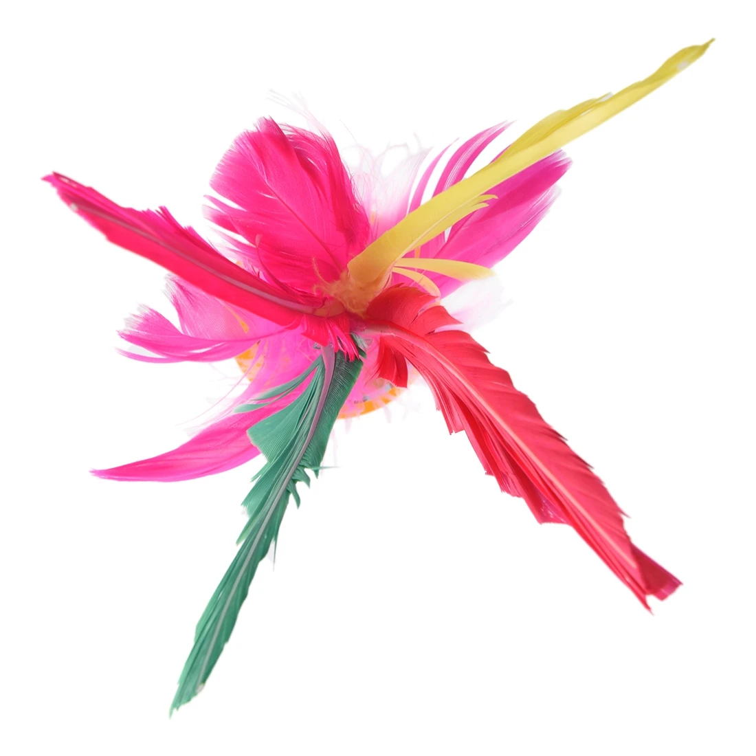 New Outdoor Sports 4 Colors Feather Chinese Jianzi Game Shuttlecock 8.3 High N3 