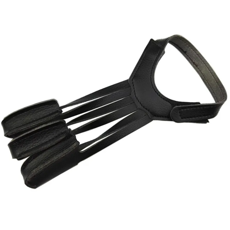 1pc Archery Finger Guard Leather Finger Glove Tab Protection Thumb