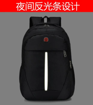 

school boy girl men travel waterproof bag black 1680D nylon big business backpack waterproof laptop bag Mochila Escolar