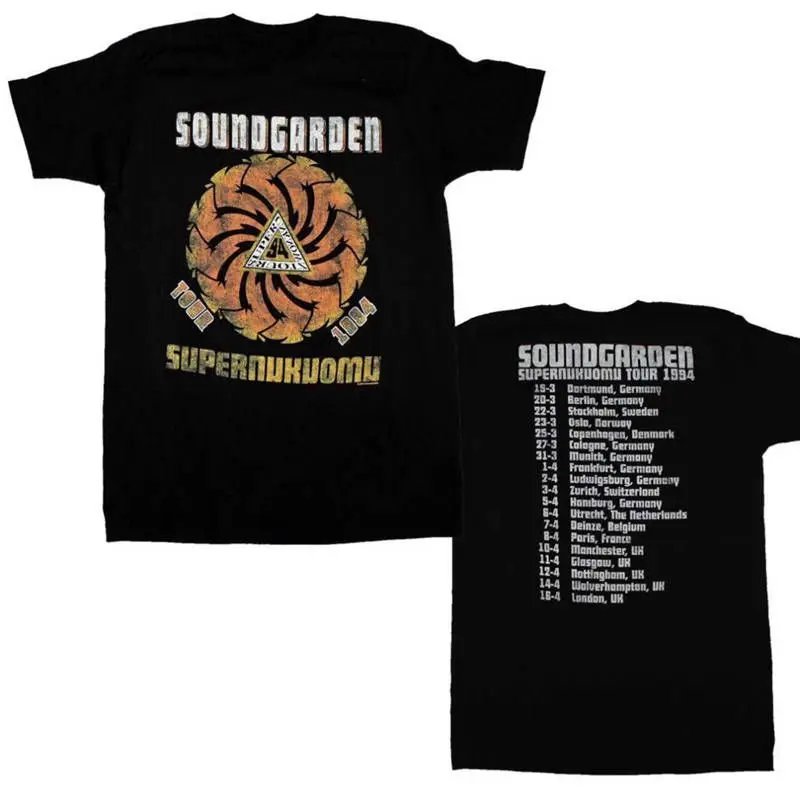 

Cheap Tee Shirts Graphic Men Crew Neck Soundgarden Superunknown Short-Sleeve T Shirts