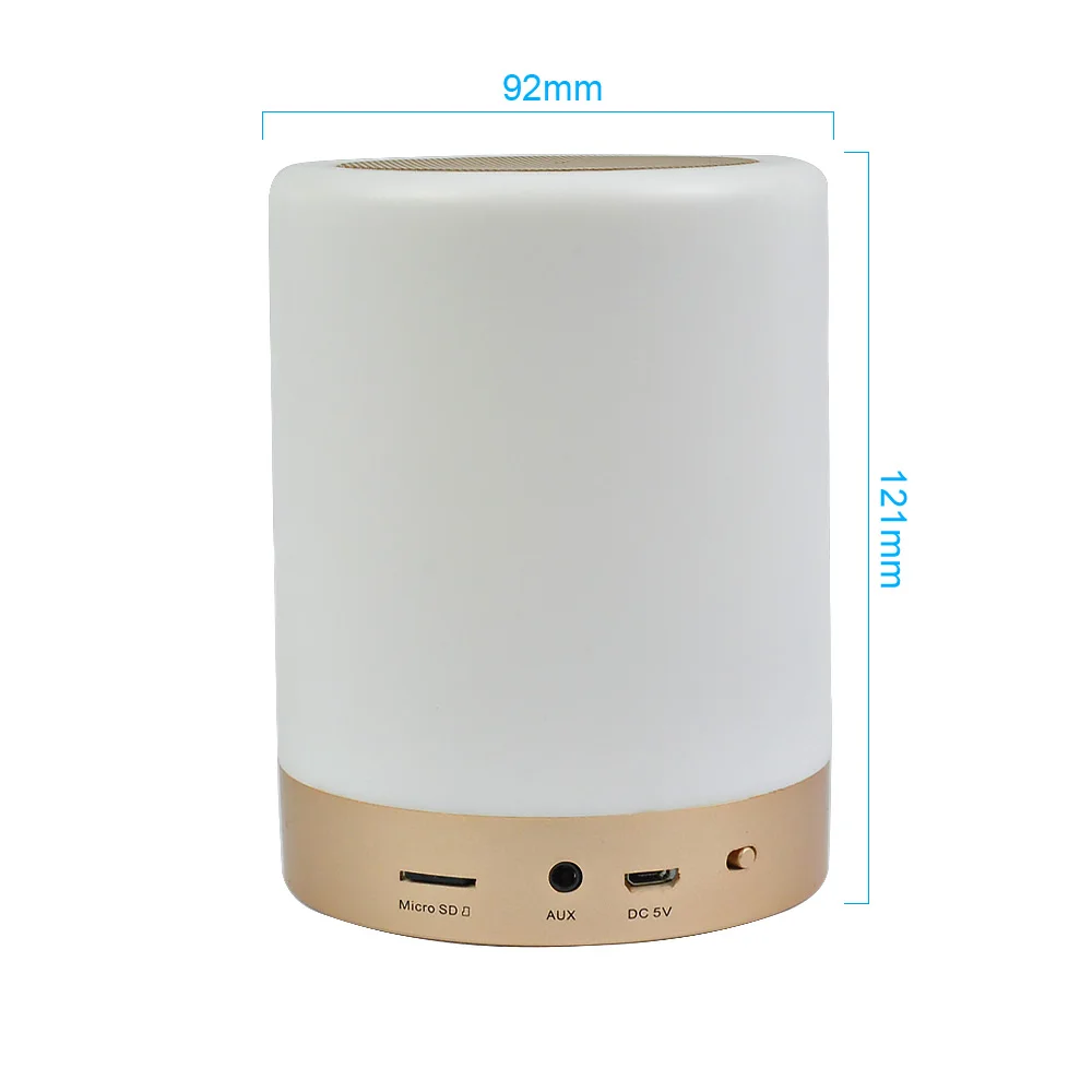 Сенсорная лампа Портативный беспроводной Bluetooth громкоговоритель SQ112 Коран