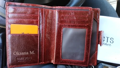 2019 Passport Wallet Men Genuine Leather Travel Passport Cover Case Document Holder Large Capacity Credit Card Holder Coin Purse photo review