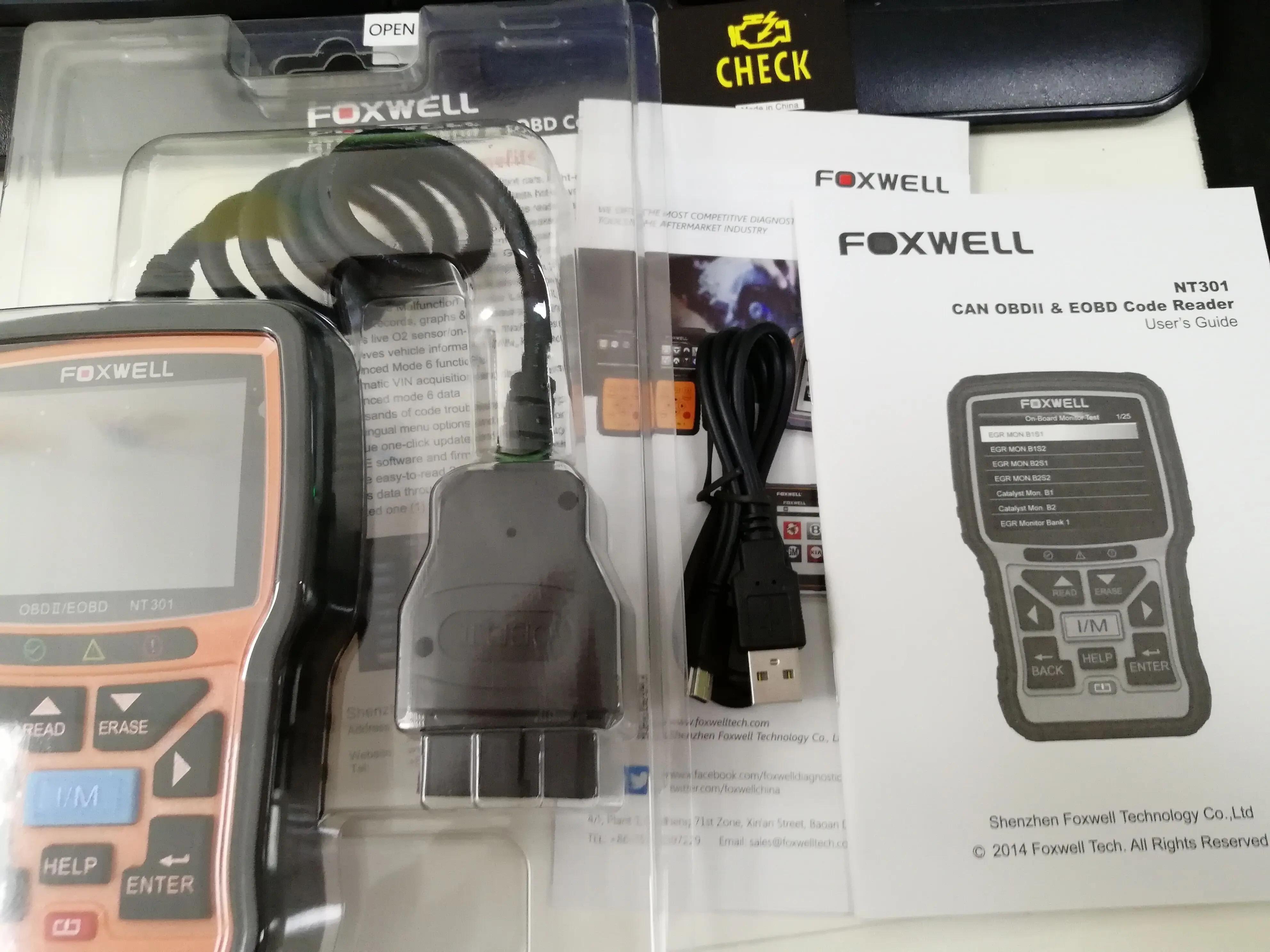 foxwell nt301 obd2 отзывы