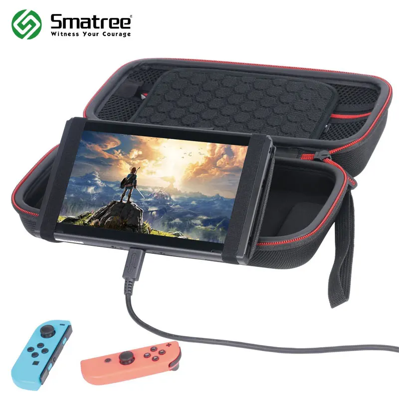

Smatree Hard Travel EVA Case for Nintend Switch Protective Portable Carrying Storage Bag Pouch for Nintend Switch Accessories