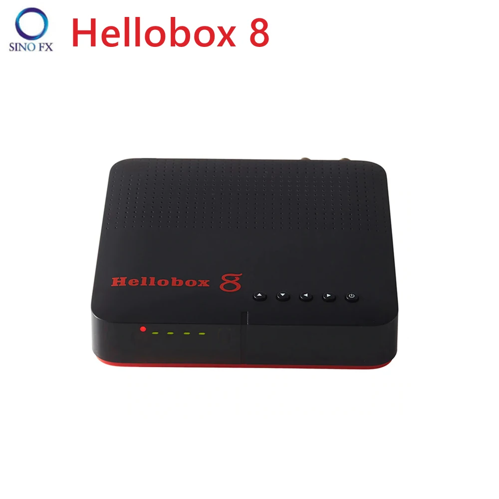 

Hellobox 8 DVB-S2/S2X/T2 combo set top box H.265 HEVC Poweruv receiver