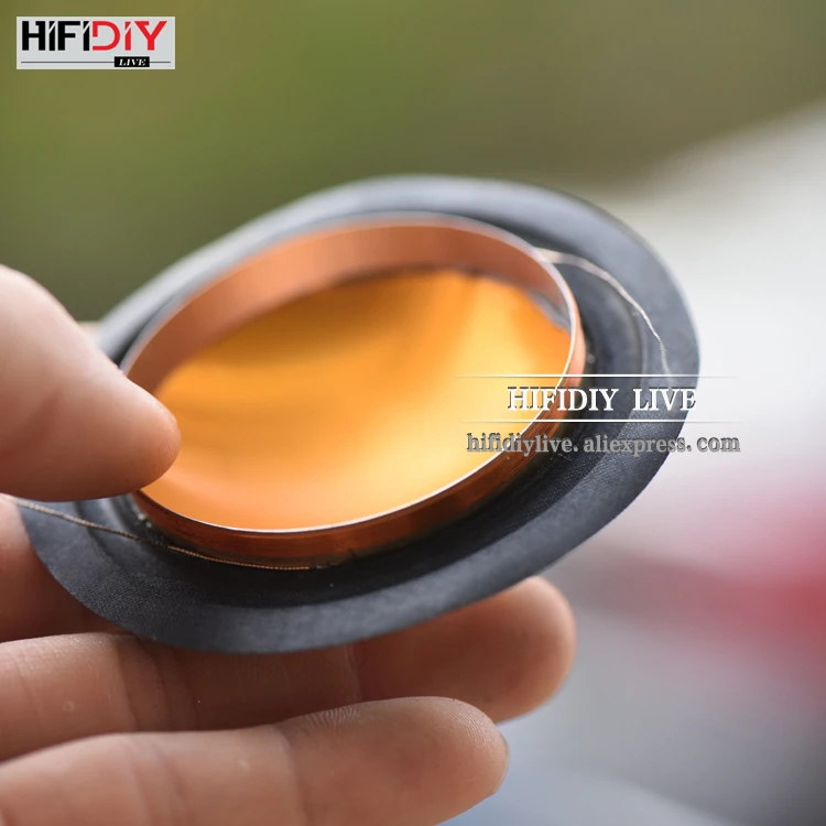 HIFIDIY LIVE 2 дюйма 49 5 мм alto звуковая катушка композитная Золотая Металлическая