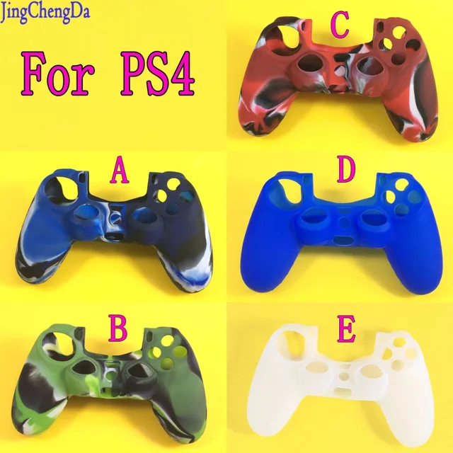 Best Offers Jing Cheng Da 50PCS Silicone Protector Cover Case for Sony PlayStation 4 PS4 PS 4 Camouflage Color Anti-Slip Game Controller Best Offers Jing Cheng Da 50PCS Silicone Protector Cover Case for Sony PlayStation 4 PS4 PS 4 Camouflage Color Anti-Slip Game Controller