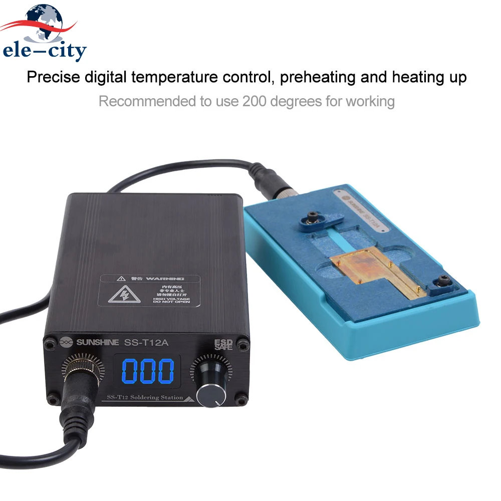 

New Sunshine 180 degree Fast Layered Mainboard Motherboard quick layering Heating Station 110V/220V Double bayonet For iPhone X