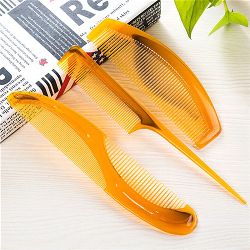 1193 wide tooth comb bending is not easy to break the hair comb hair comb teeth tendon plastic antistatic comb