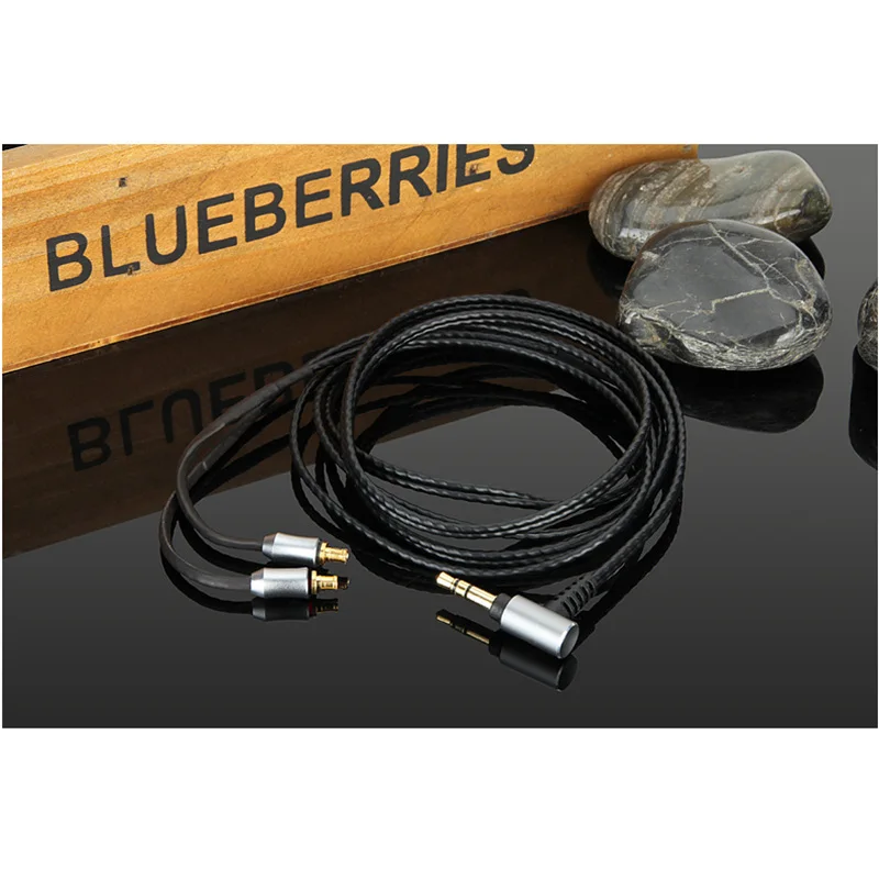 Earmax A2DC кабель для наушников 3 5 мм Jack OCC серебрение HiFi аудио ATH LS50/70/200/300/400/E40/50/70 120