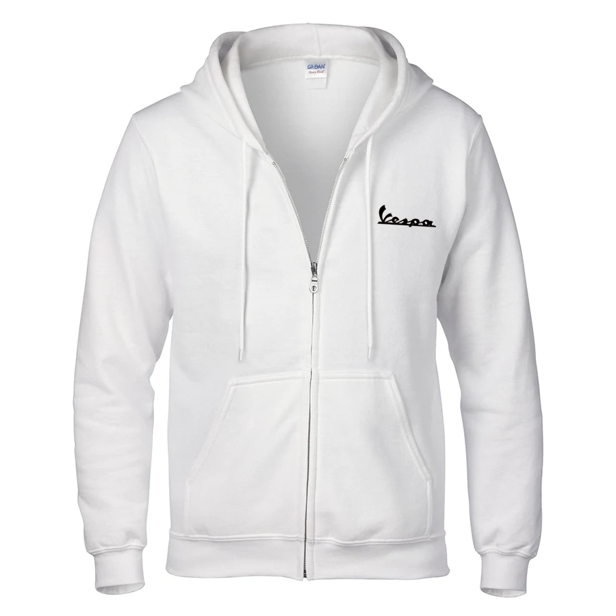 

Men's Fashion zip Sweatshirt Vespa Men zip hoodies Fashion Printing Full Cotton Hip Hop Sweatshirts Men Hoody 5 Colors XS-2XL