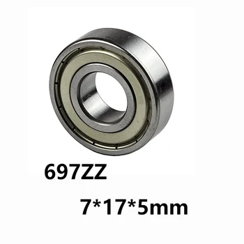 

3pcs/lot 697ZZ Deep Groove Ball Bearing Miniature Mini Bearing 697-ZZ 697ZZ 7*17*5mm 7*17*5 High Quality 52100 Chrome Steel